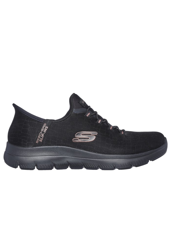 ZAPATILLAS CÓMODAS NEGRAS Skechers Slip-ins: Summits - Classy Night 150128