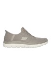 ZAPATILLAS CÓMODAS TAUPE Skechers Slip-ins: Summits - Classy Night 150128