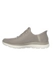 ZAPATILLAS CÓMODAS TAUPE Skechers Slip-ins: Summits - Classy Night 150128
