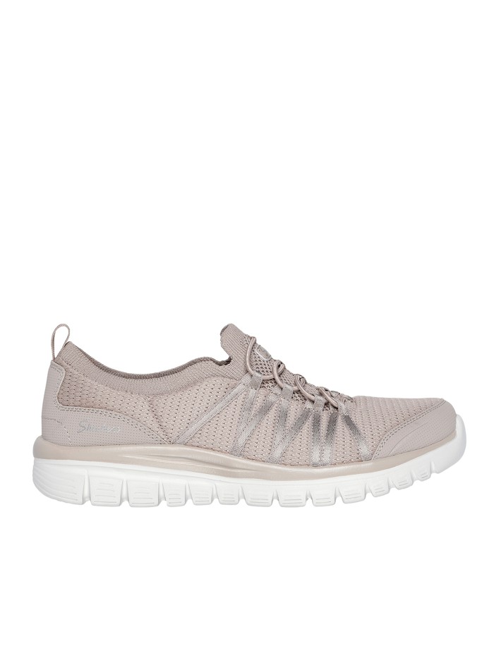 ZAPATILLAS DE MUJER SKECHERS TAUPE Graceful - Soft Soul 100692