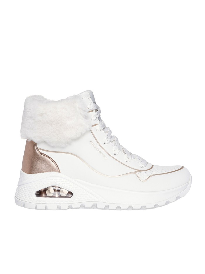 BOTÍN BLANCO DE PELO CON CÁMARA DE AIRE SKECHERS Uno Rugged - Fall Air 167993