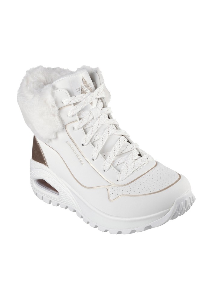 BOTÍN BLANCO DE PELO CON CÁMARA DE AIRE SKECHERS Uno Rugged - Fall Air 167993