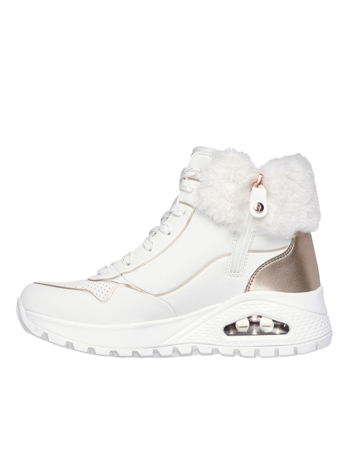 BOTÍN BLANCO DE PELO CON CÁMARA DE AIRE SKECHERS Uno Rugged - Fall Air 167993