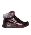 BOTÍN BURDEOS DE PELO SKECHERS UNO-RUGED 168126