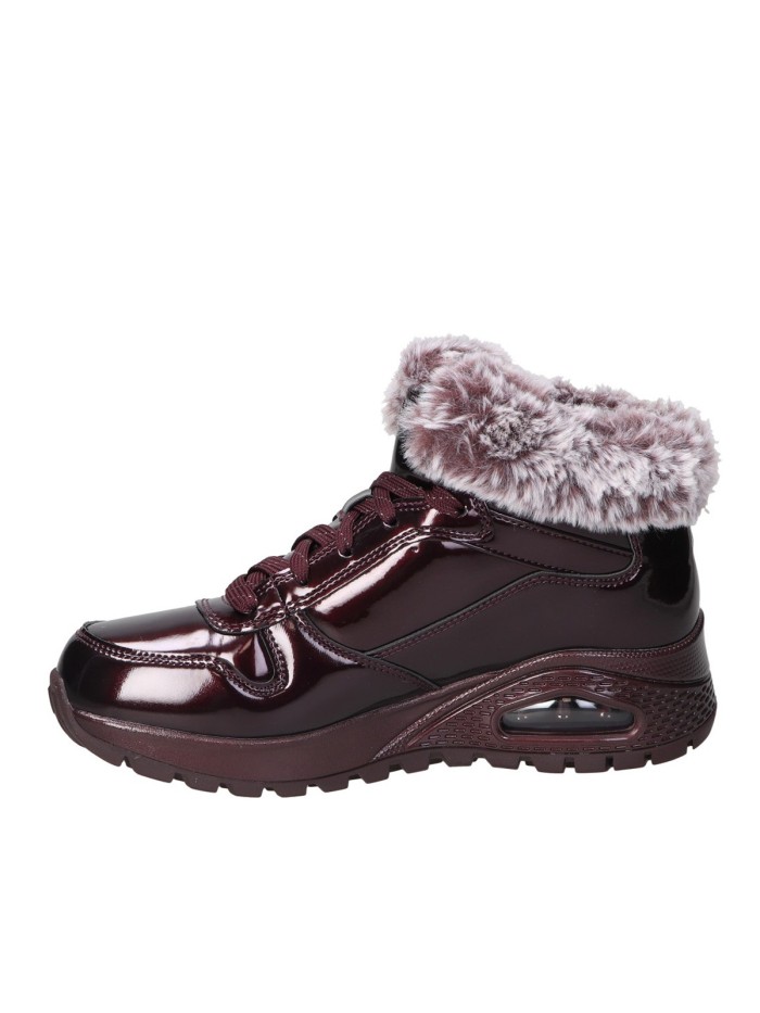 BOTÍN BURDEOS DE PELO SKECHERS UNO-RUGED 168126