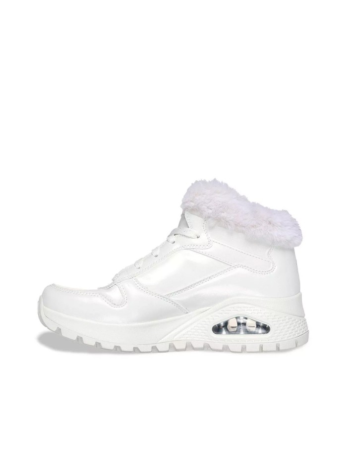 BOTÍN BLANCO DE PELO CON CÁMARA DE AIRE SKECHERS UNO-Rugged 168126