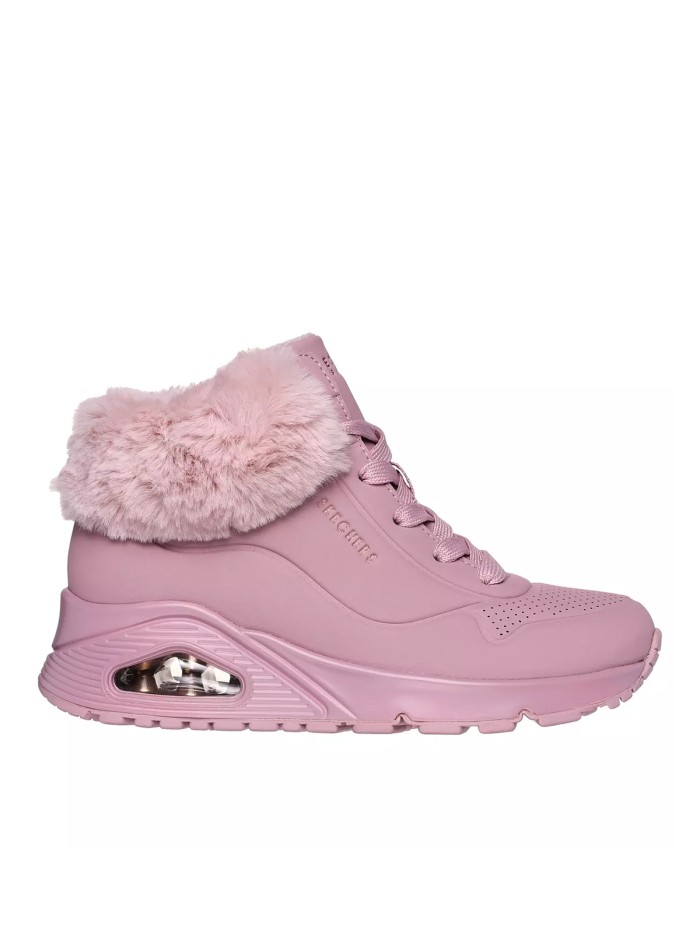 BOTINES DE PELO ROSA Skechers UNO RUGGED FALL AIR 167274