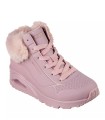 BOTINES DE PELO ROSA Skechers UNO RUGGED FALL AIR 167274