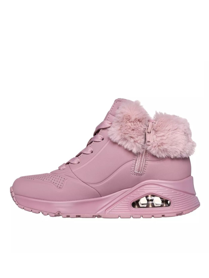 BOTINES DE PELO ROSA Skechers UNO RUGGED FALL AIR 167274