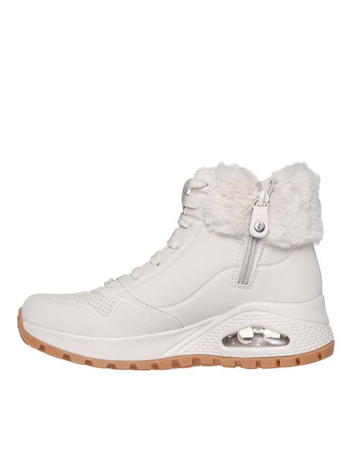BOTINES DE PELO BLANCO Skechers UNO RUGGED FALL AIR 167274