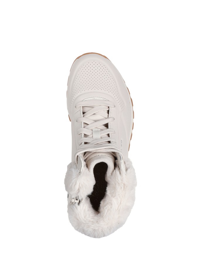 BOTINES DE PELO BLANCO Skechers UNO RUGGED FALL AIR 167274