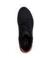 ZAPATILLAS CAMARA DE AIRE HOMBRE SKECHERS Uno - Suited On Air NEGRO 183004