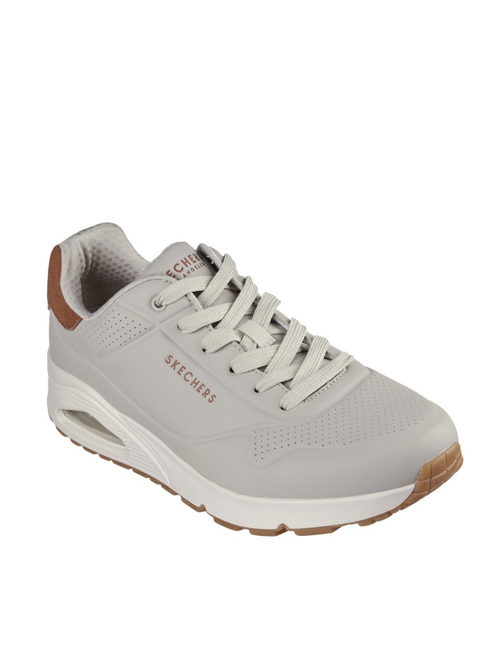 ZAPATILLAS CAMARA DE AIRE PARA HOMBRE SKECHERS Uno - Suited On Air NATURAL