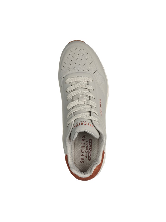 ZAPATILLAS CAMARA DE AIRE PARA HOMBRE SKECHERS Uno - Suited On Air NATURAL