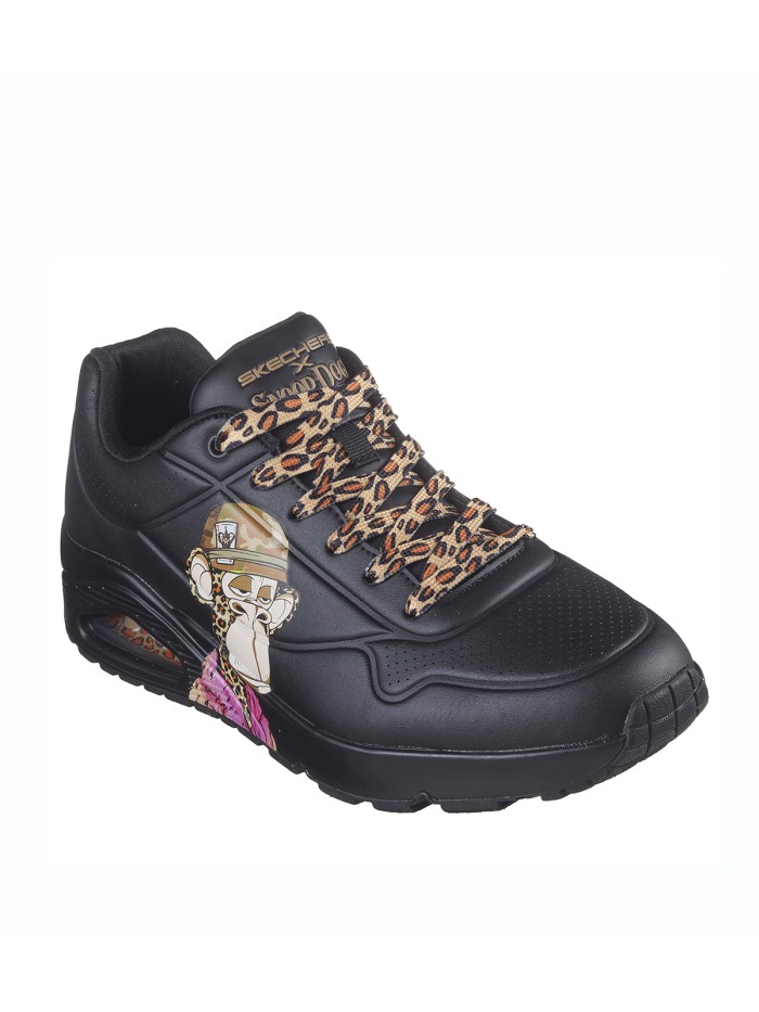ZAPATILLAS DE MODA SKECHERS NEGRAS Snoop Dogg: Uno - Dr. Bombay 251014
