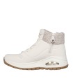 BOTAS DE CORDONES Y CÁMARA DE AIRE SKECHERS STREET UNO RUGGED 167988 BEIGE