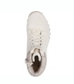 BOTAS DE CORDONES Y CÁMARA DE AIRE SKECHERS STREET UNO RUGGED 167988 BEIGE
