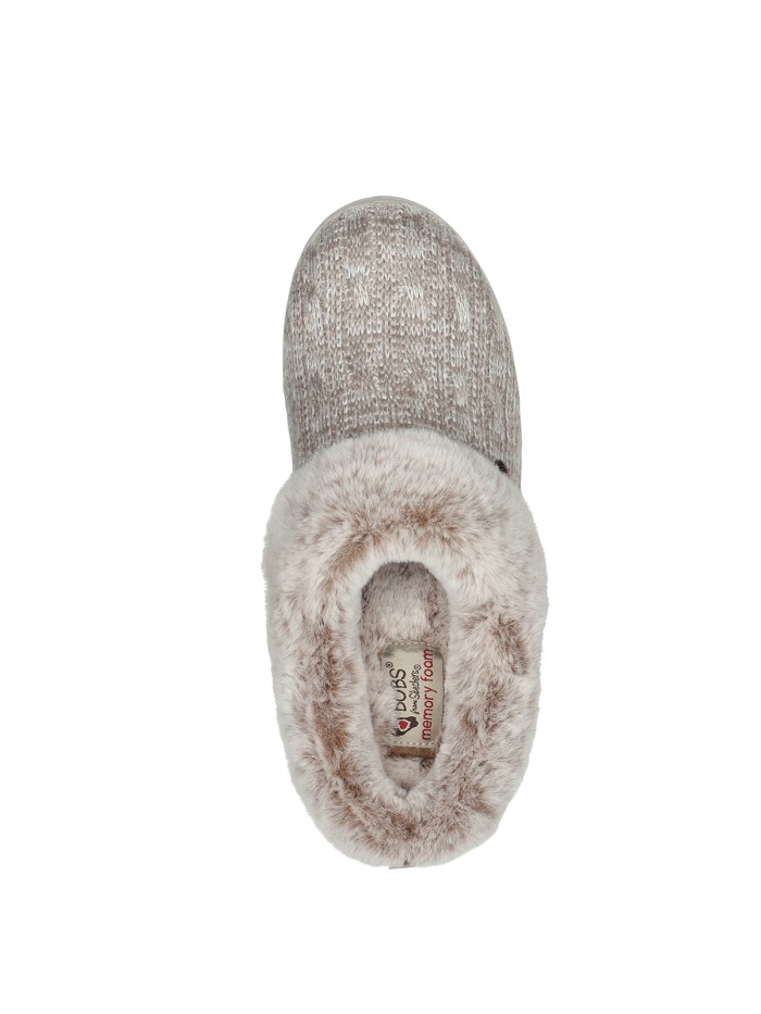 ZUECO CASUAL DE MUJER BEIGE SKECHERS BOBS Keepsakes - Ice Angel 31204
