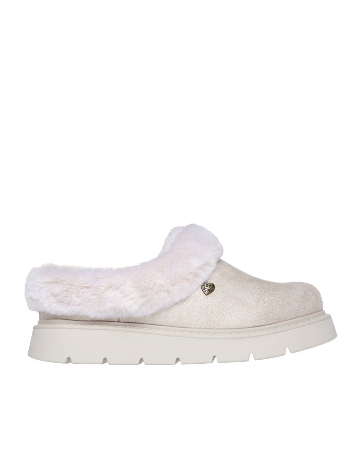 ZUECO CASUAL DE MUJER BLANCO SKECHERS BOBS Keepsakes Lite - Cozy Blend 114762