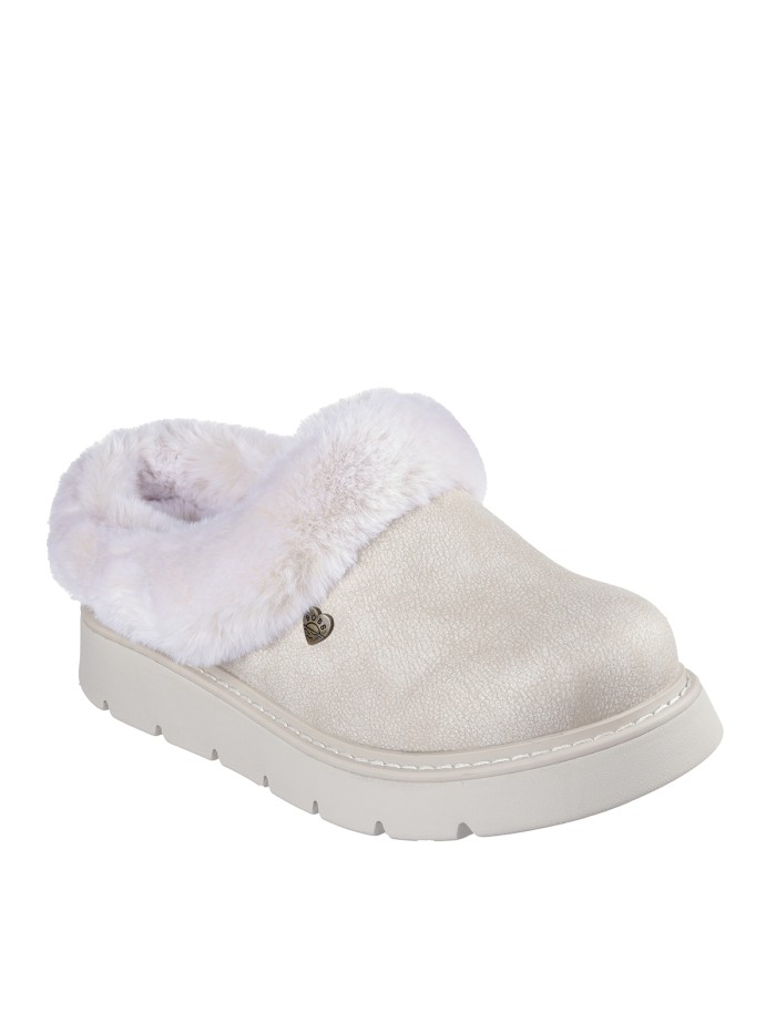 ZUECO CASUAL DE MUJER BLANCO SKECHERS BOBS Keepsakes Lite - Cozy Blend 114762