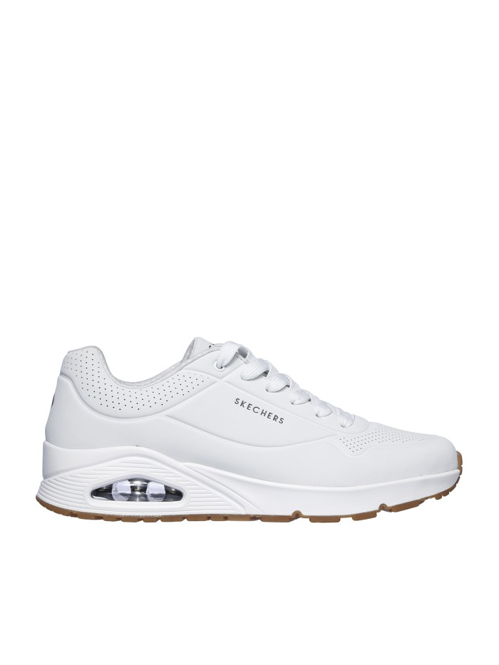 ZAPATILLAS HOMBRE CAMARA DE AIRE SKECHERS Uno - Stand On Air BLANCO
