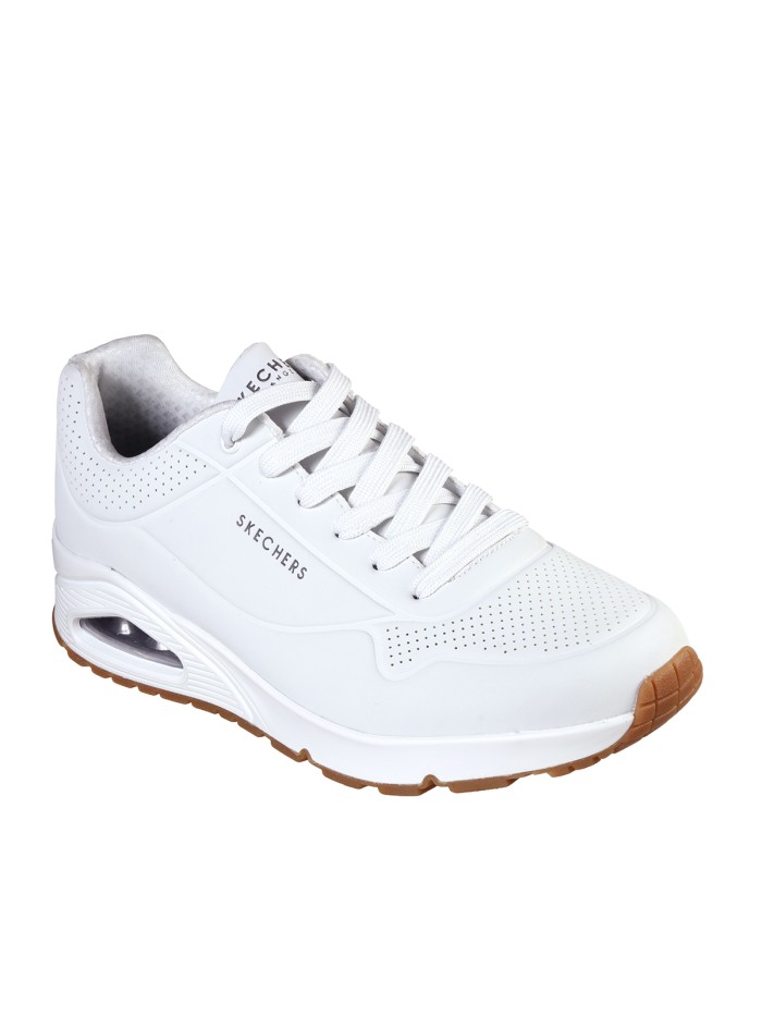 ZAPATILLAS HOMBRE CAMARA DE AIRE SKECHERS Uno - Stand On Air BLANCO