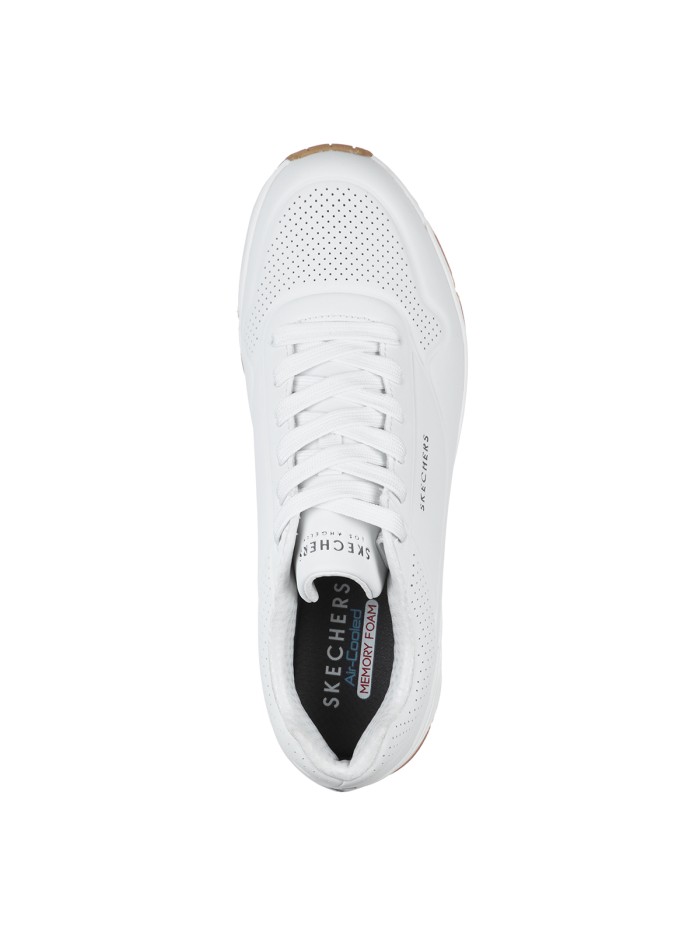 ZAPATILLAS HOMBRE CAMARA DE AIRE SKECHERS Uno - Stand On Air BLANCO