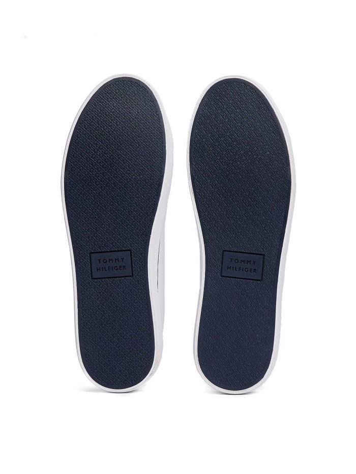 ZAPATILLAS DE PLATAFORMA ESSENTIAL CON LOGO TOMMY HILFIGER BLANCO