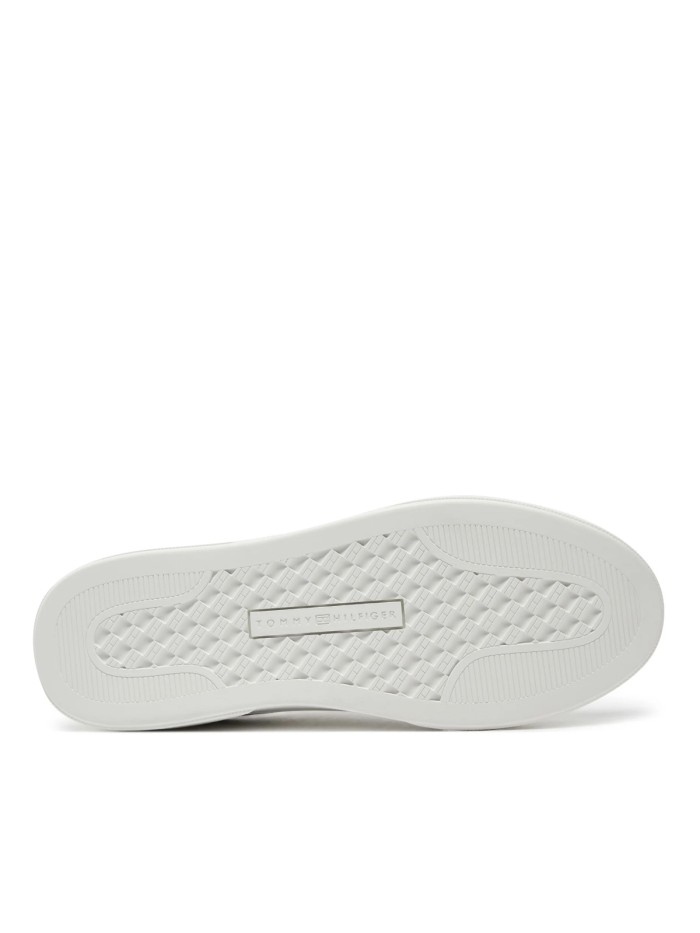 ZAPATILLAS BLANCAS DE PIEL CON SUELA CUPSOLE TOMMY HILFIGER CHIC COURT SNEAKER