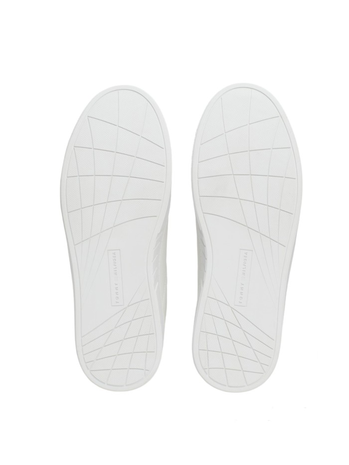 ZPATILLAS DE PIEL ESSENTIALS CON CINTA TOMMY HILFIGER ICON COURT SNEAKERS STRIPES