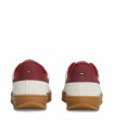 ZAPATILLAS DE MUJER TOMMY HILFIGER TH HERITAGE COURT SNEAKER LTHR BEIGE