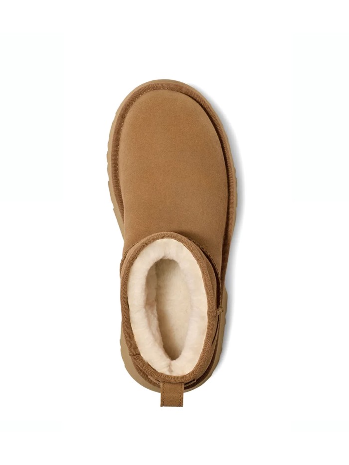 BOTA DE MUJER UGG LASSIC ULTRA MINI NEW HEIGHTS 1158311 CHESTNUT