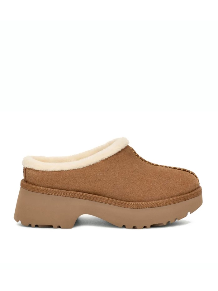 ZUECOS DE MUJER UGG NEW HEIGHTS COZY CLOG 1162510 CHESNUT
