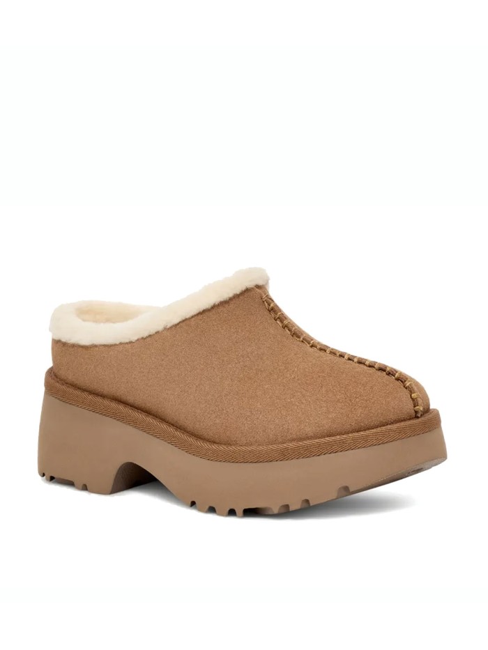ZUECOS DE MUJER UGG NEW HEIGHTS COZY CLOG 1162510 CHESNUT