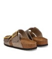 SANDALIA BIO CON HEBILLAS BIRKENSTOCK SYDNEY CB BF GRACEFUL 1029372 TAUPE