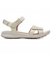 Clarks UN ADORN CALM OFF WHITE LEATHER BLANCO