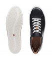 Clarks UN MAUI LACE BLACK LEATHER NEGRO