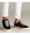 Clarks UN MAUI LACE BLACK LEATHER NEGRO
